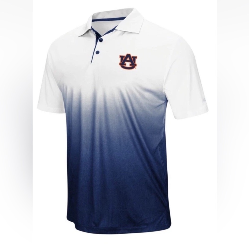 Auburn Tigers Men's XL Colosseum Magic Team Logo Polo Shirt Performance